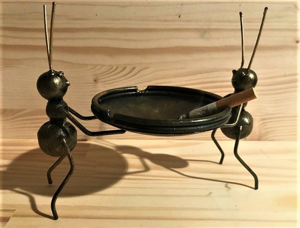 cendrier fourmis