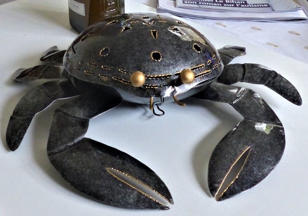 Crabe anti moustique métal