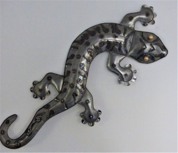 Gecko fer forgé 90 cm